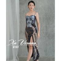 Dress Bustier Batik by Xa Verana