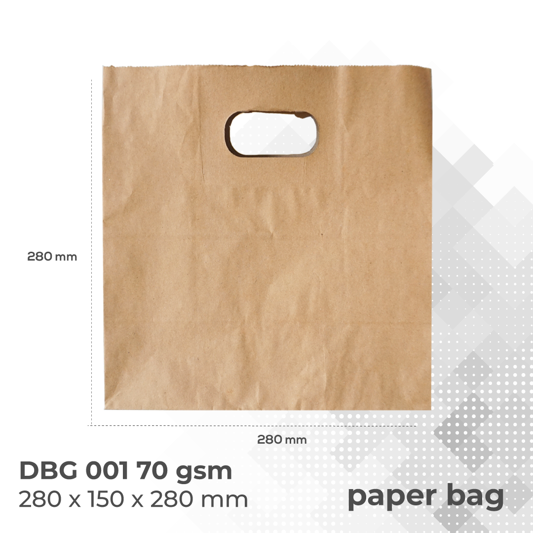 Die Cut Bag with Handle by Mix & Pack