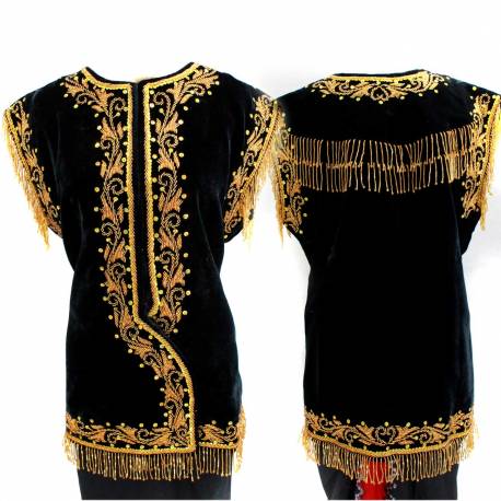 Oil Velvet Yogya Golek Dress by Tjokrosuharto