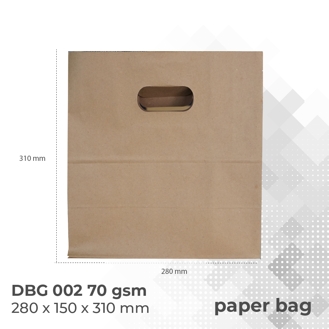 Die Cut Bag with Handle by Mix & Pack