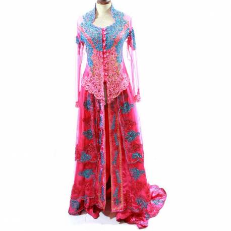 Sequin Satin Tile Kebaya by Tjokrosuharto