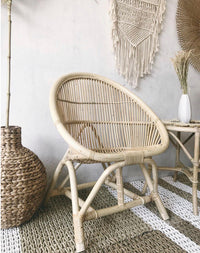 Rattan Chair Table Set by Miracle