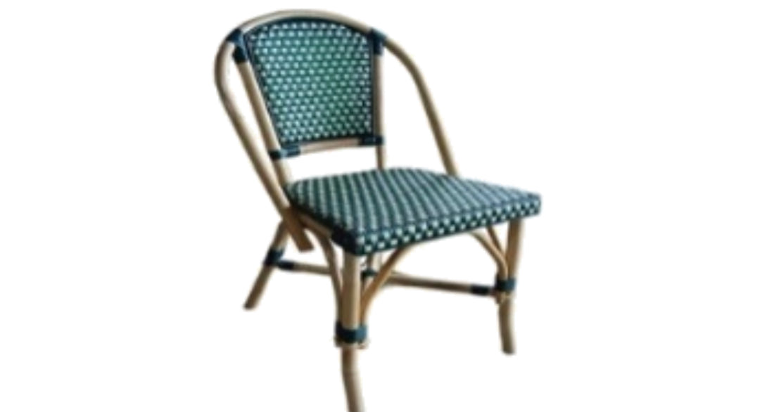 Rattan Chair with Synthetic Webbing by Permatani