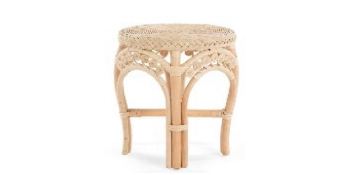 Rattan Stool by Permatani