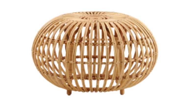 Rattan Side Table by Permatani