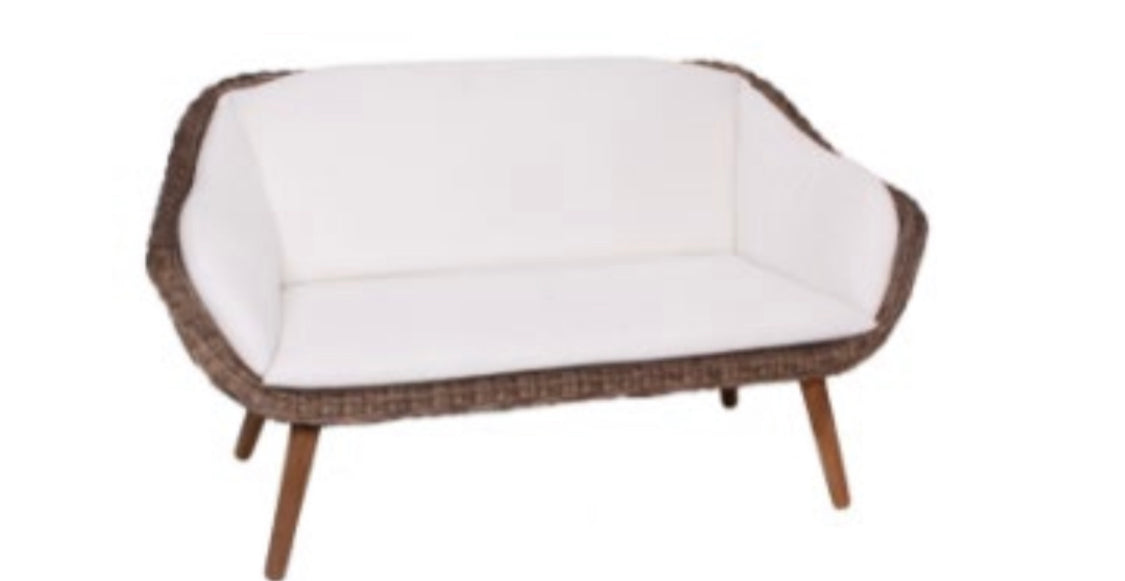 Rattan Sofa by Permatani