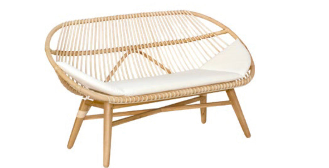 Rattan Sofa by Permatani