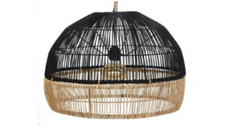 Rattan Lampshade by Permatani