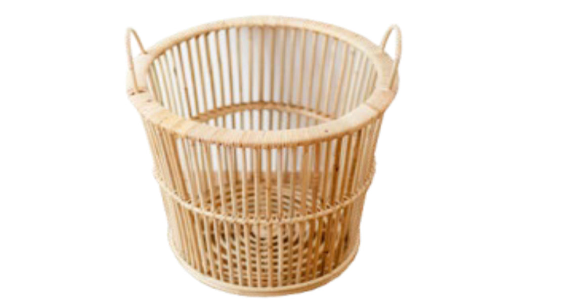 Rattan Basket by Permatani