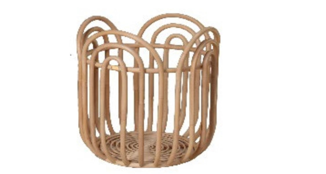 Rattan Basket by Permatani