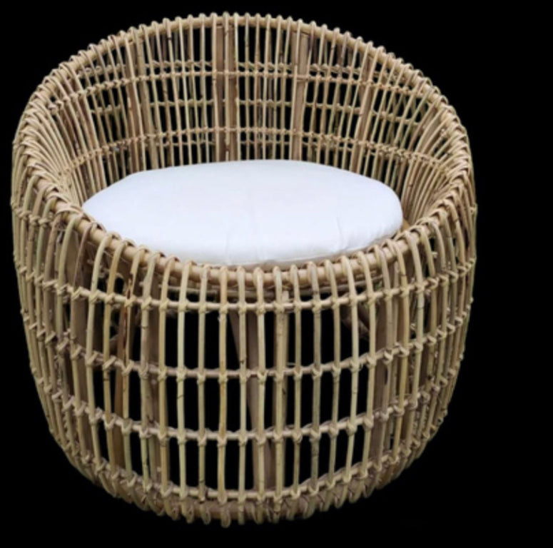 Rattan Relaxing Long Chair by KPPUI