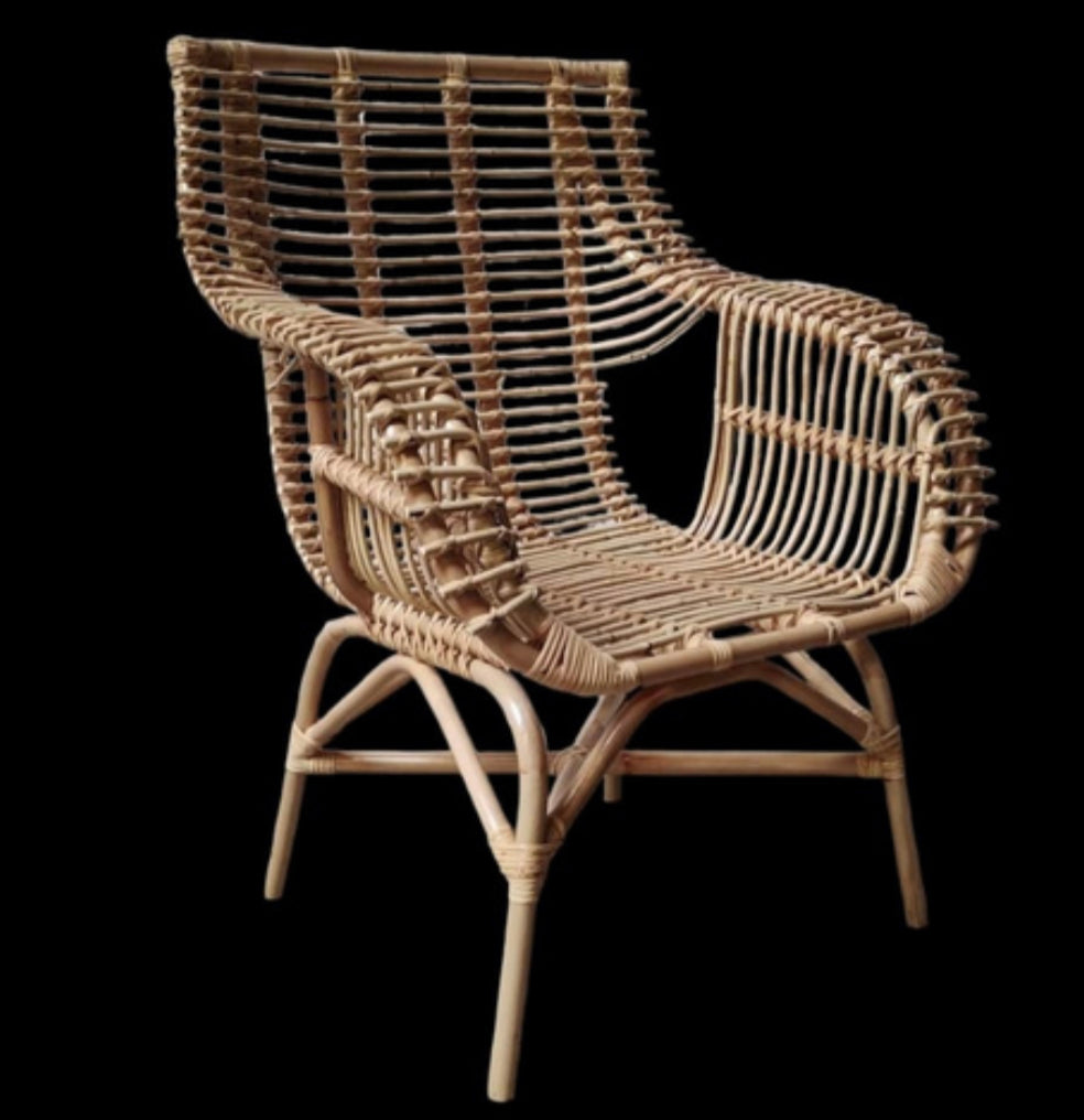 Aesthetic Rattan Chair by KPPUI
