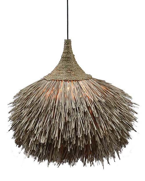 Seagrass Pendant Lamp by Palem Craft