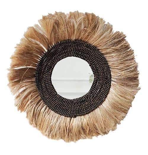 Abaca Mirror by Palem Craft