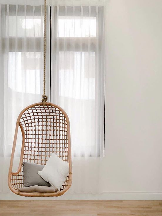 Rattan Swing by Woodsluck