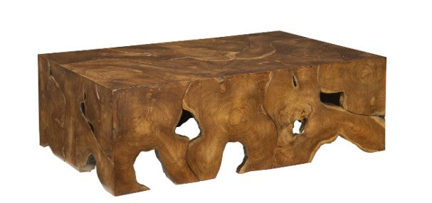 Slice Teak Coffee Table by Atharia Art