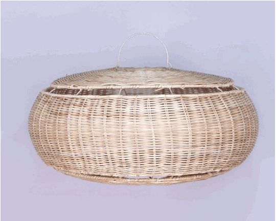 Lampion Rotan Ufo by Gudang Handycraft