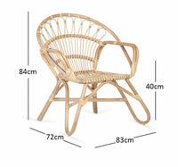 Nordic Rattan Chair by Rotanku