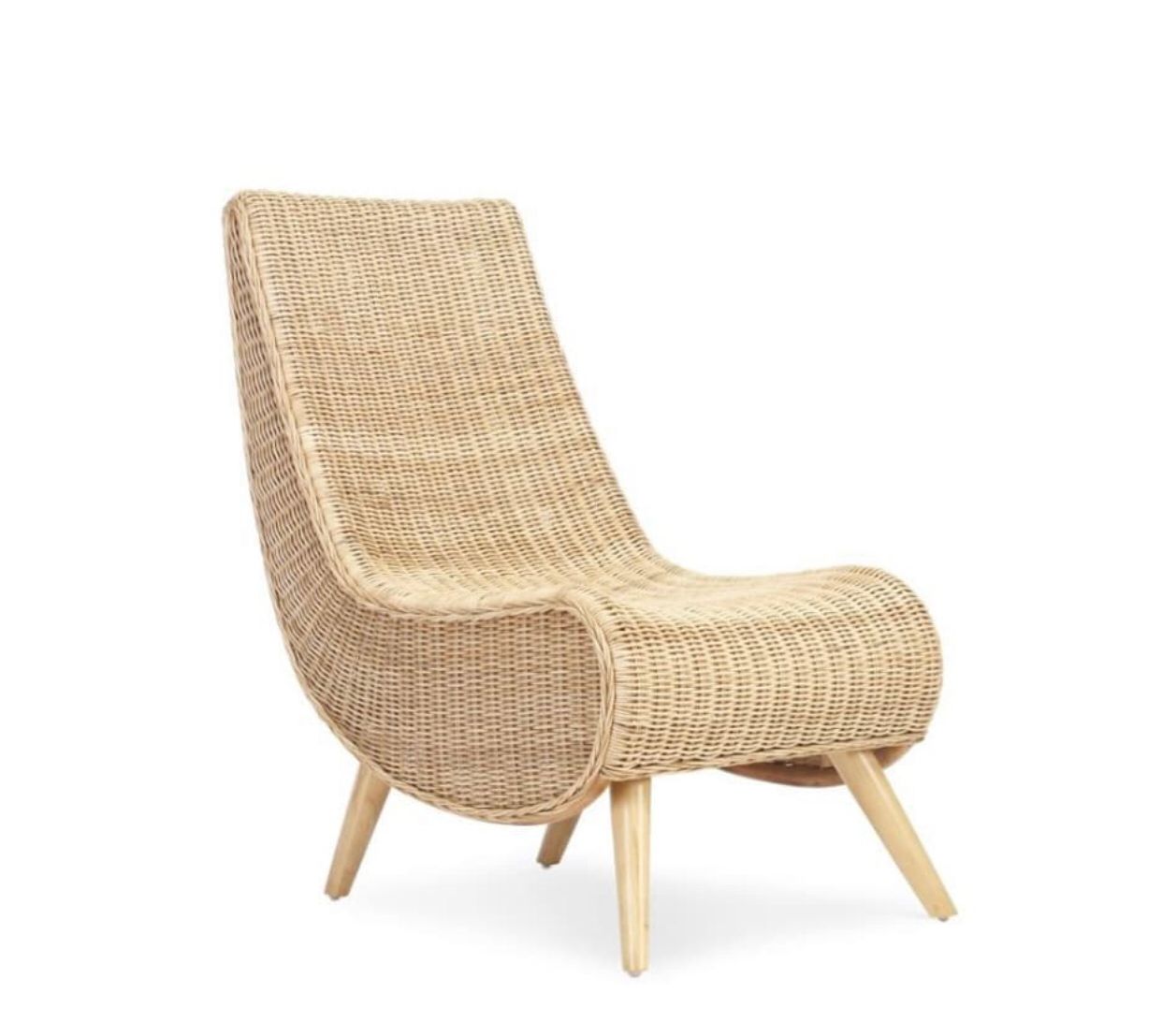 Teardrop Rattan Chair by Rotanku