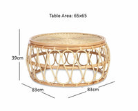 Royal Rattan Coffee Table by Rotanku