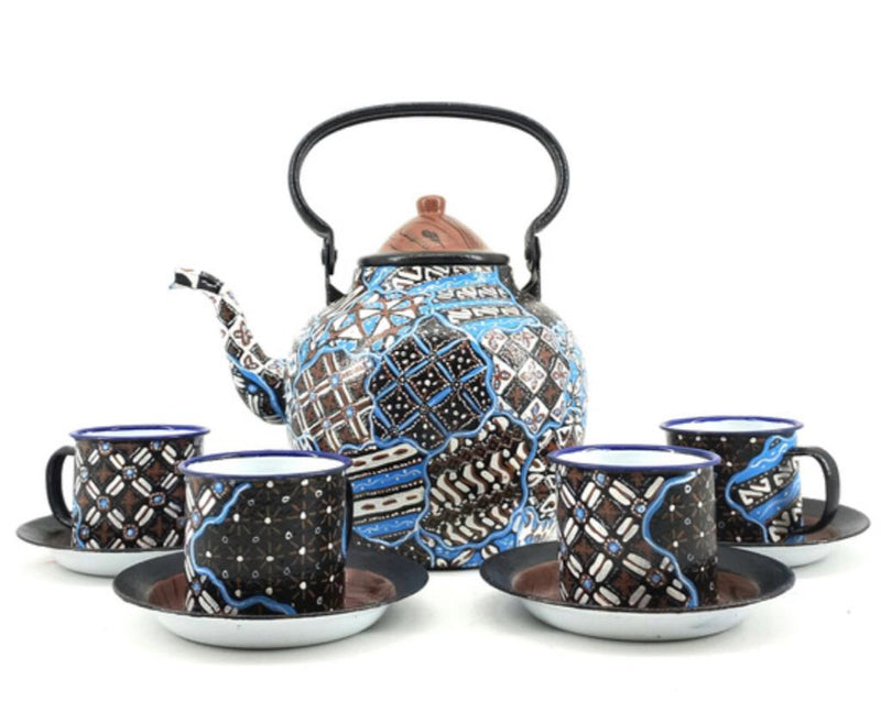 Jumbo Teapot Set by Wastraloka