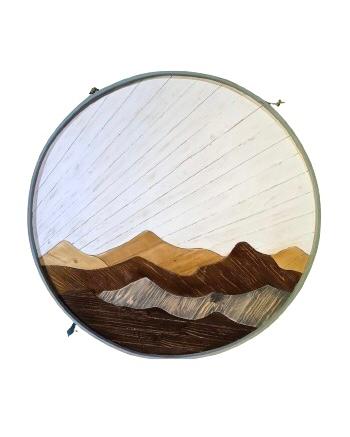 Round Mountain Wall Decor by Laksa Idea