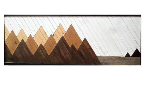 Mountain & Sea Wall Decor by Laksa Idea