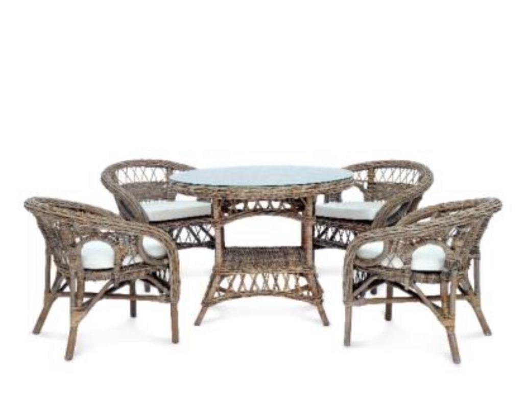 Mandalino Kubu Dining Set by Kreasidno