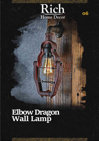 Elbow Dragon Wall Lamp