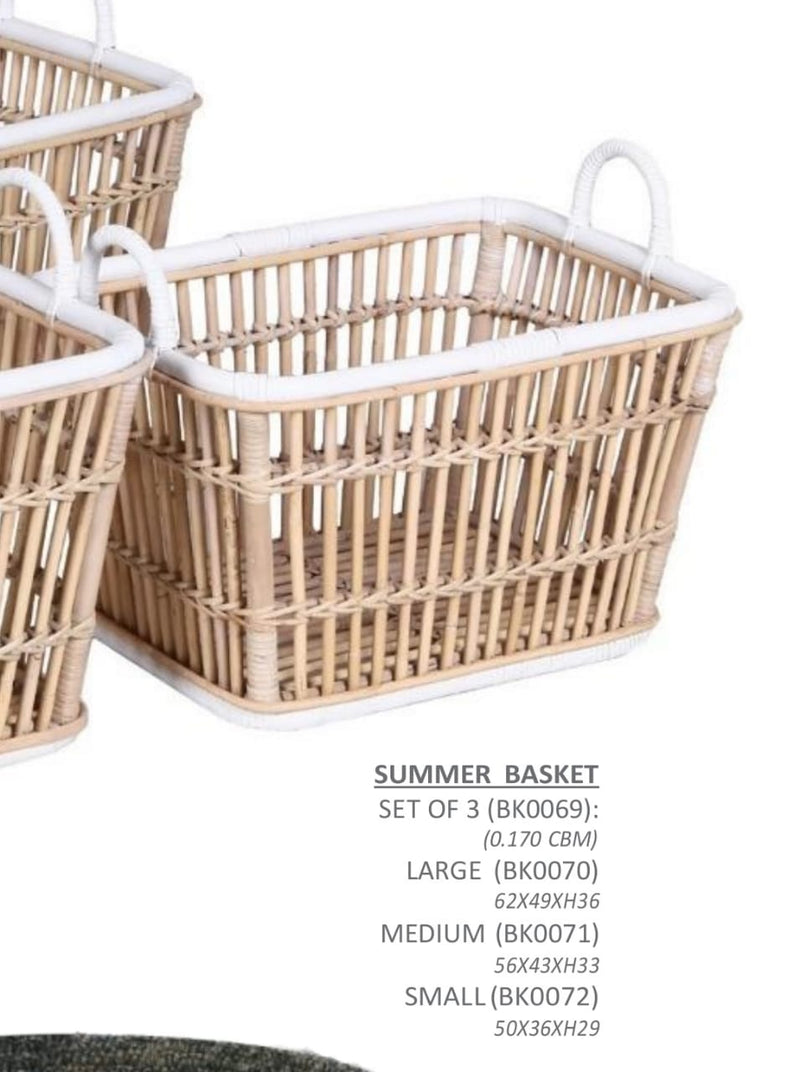 Summer Basket ( 3pcs)