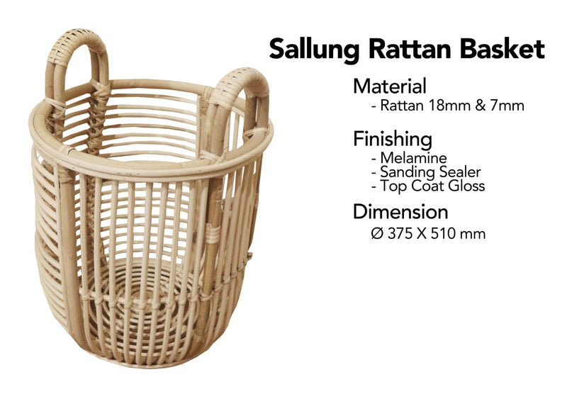 Sallung Rattan Basket